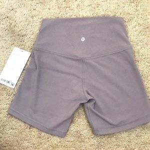 Lululemon Align Shorts 6” size 6 NWT VioletVerbena